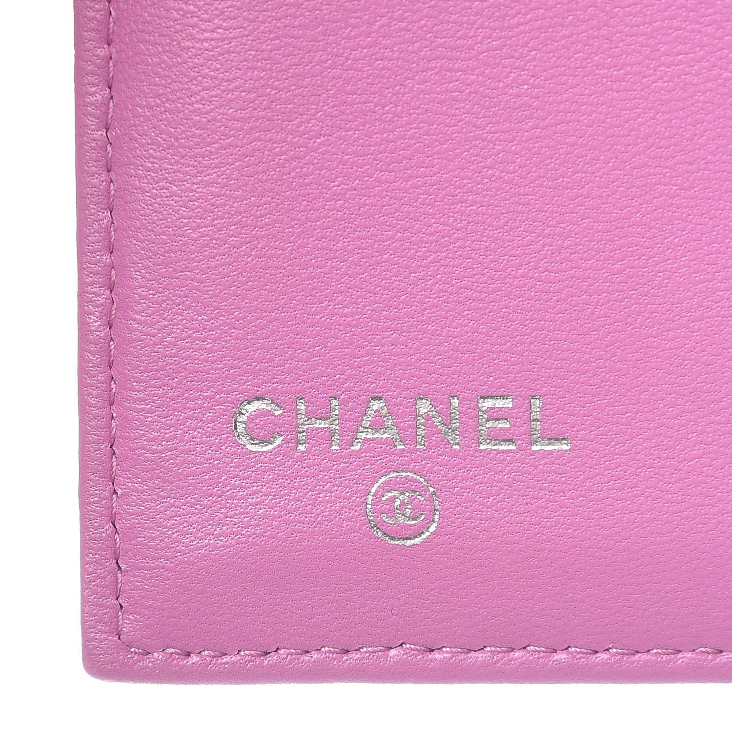 Chanel Lambskin Quilted Large Flap Wallet Violet 6 of 13