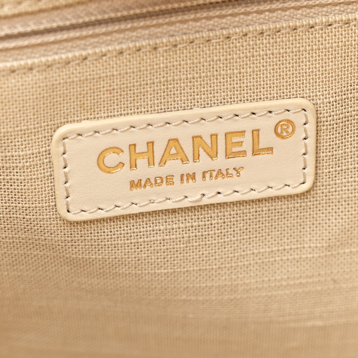 Chanel Mixed Fibers Small Deauville Tote Yellow 8 of 12