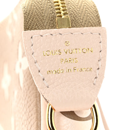 Louis Vuitton Empreinte Spring in the City Mini Pochette Accessories Kaki Beige Cream 6 of 7