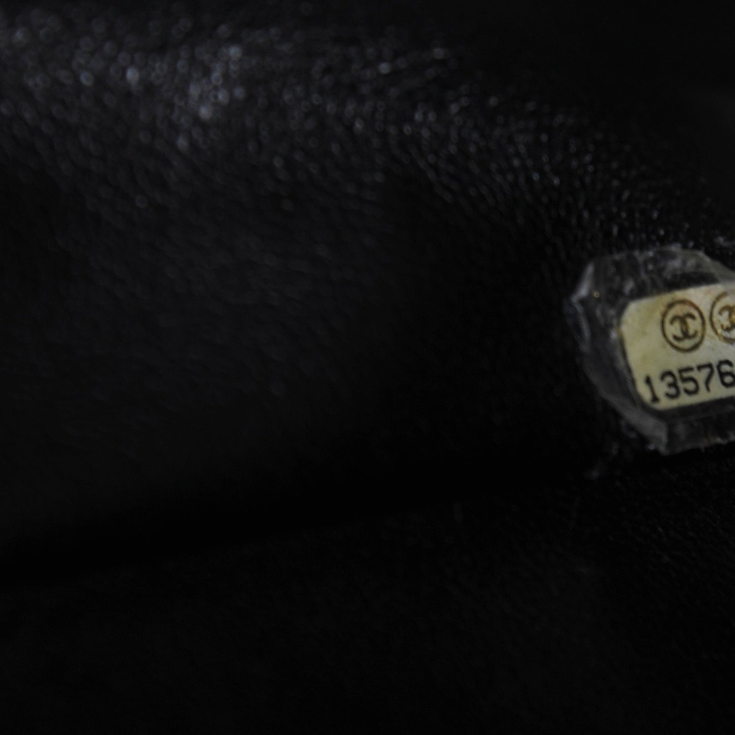 Caviar Quilted Jumbo Single Flap Black