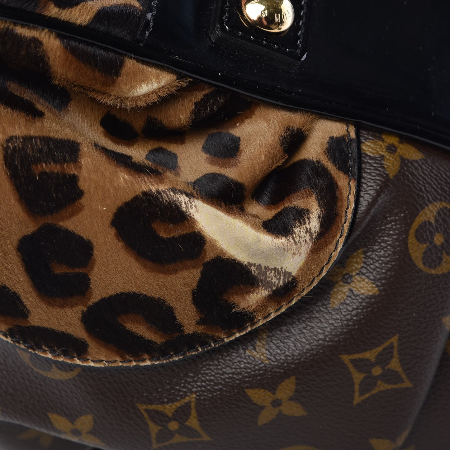 Monogram Leopard Polly