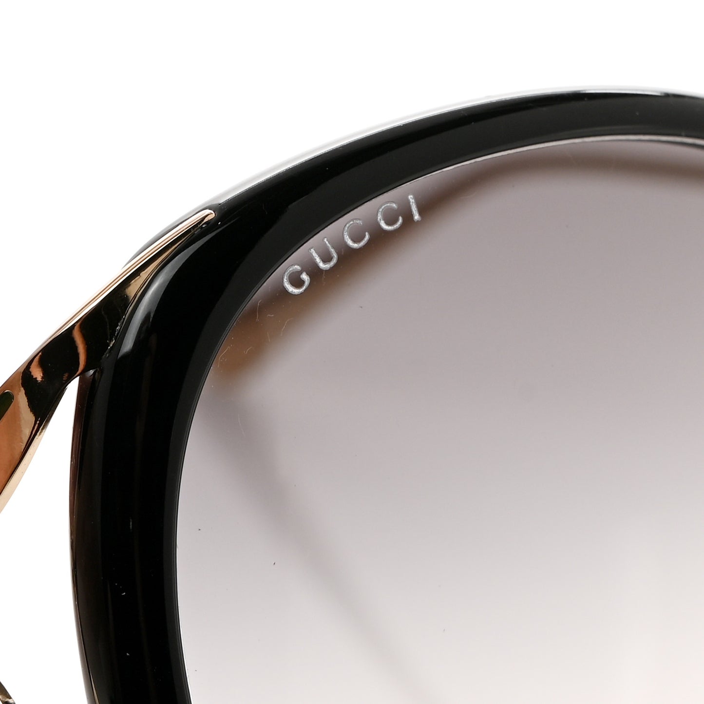 Round Frame Injected GG0226SK Sunglasses Black