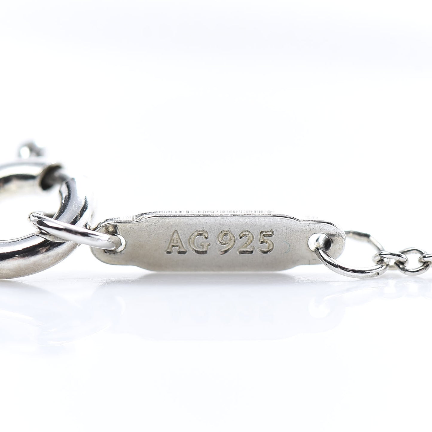 Sterling Silver 1837 Interlocking Circles Pendant Necklace