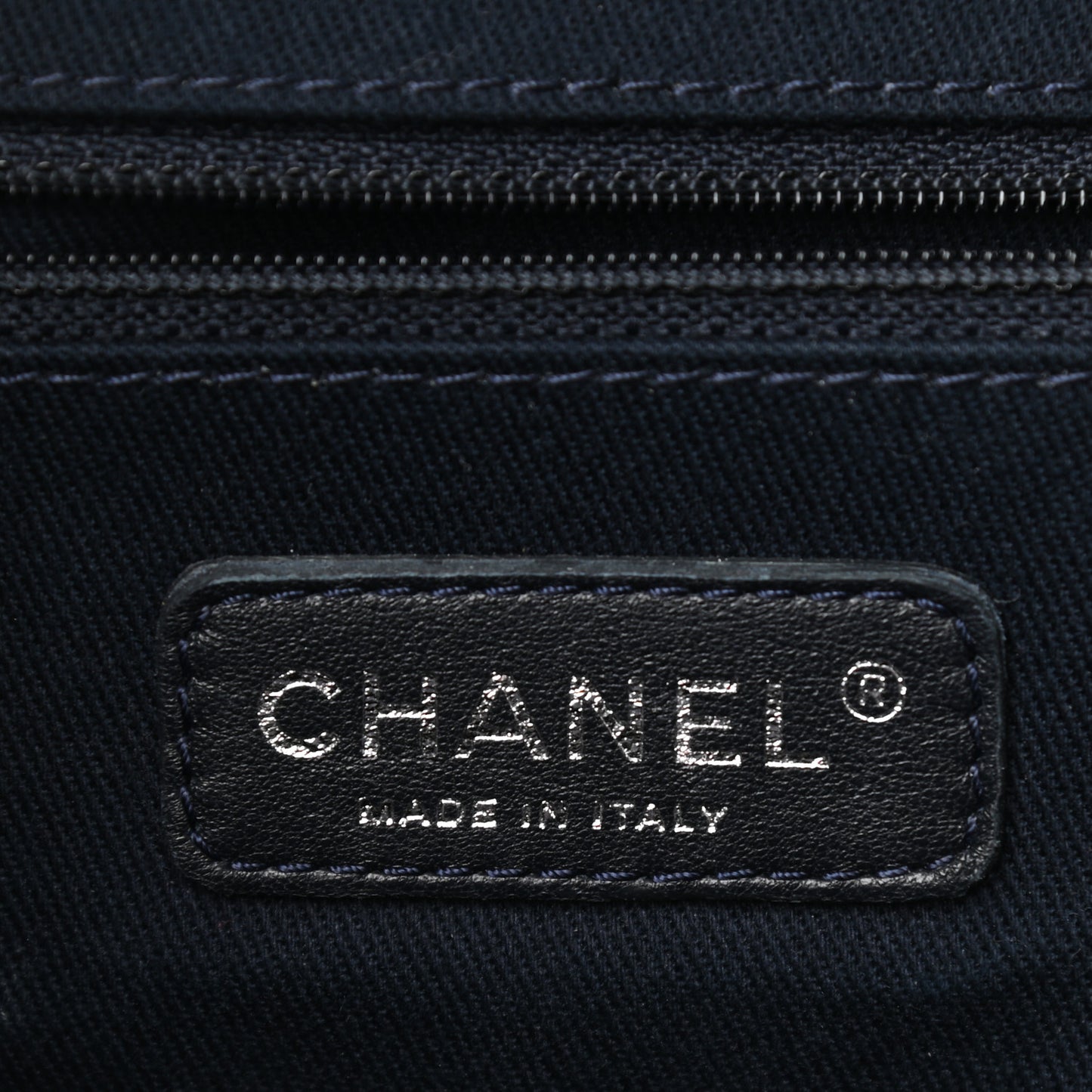 Denim Deauville Bowling Bag Dark Blue