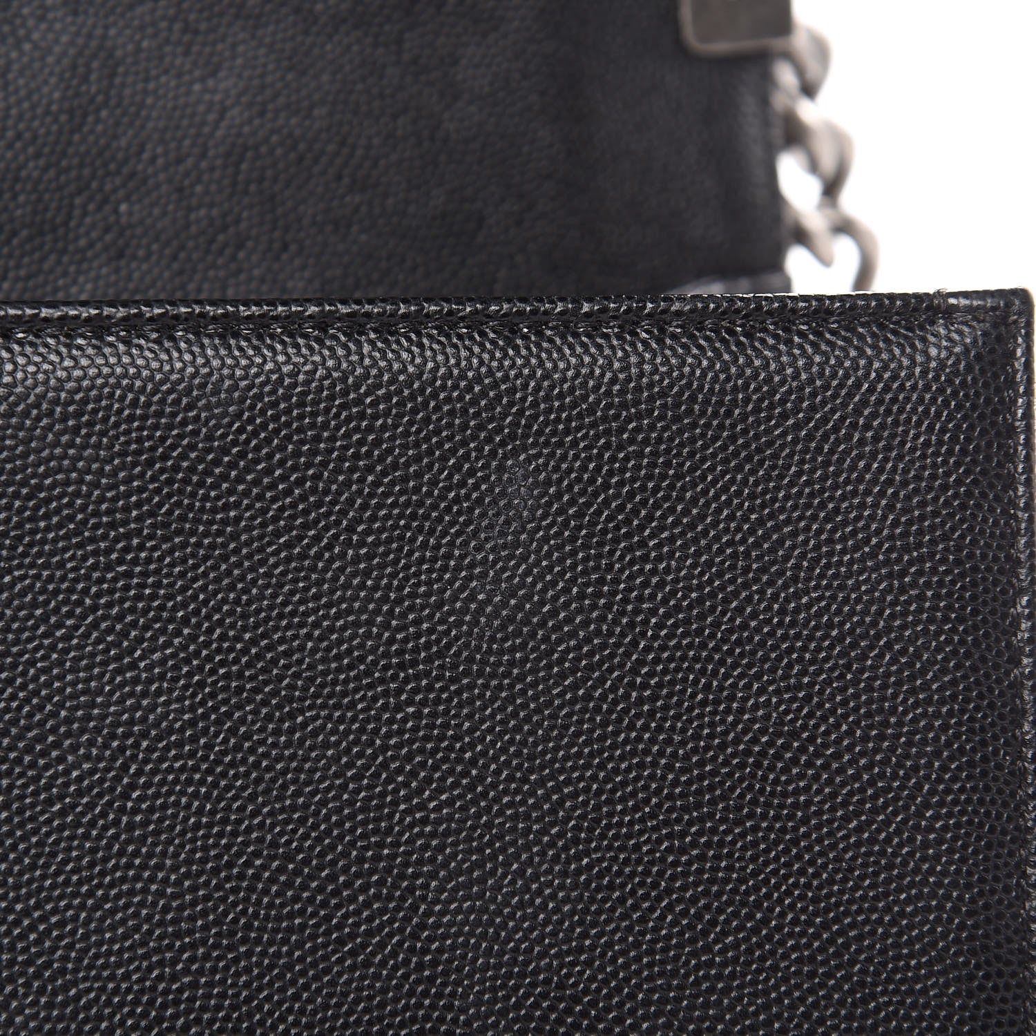 Chanel Caviar Quilted Medium Boy Flap Black 12 of 14