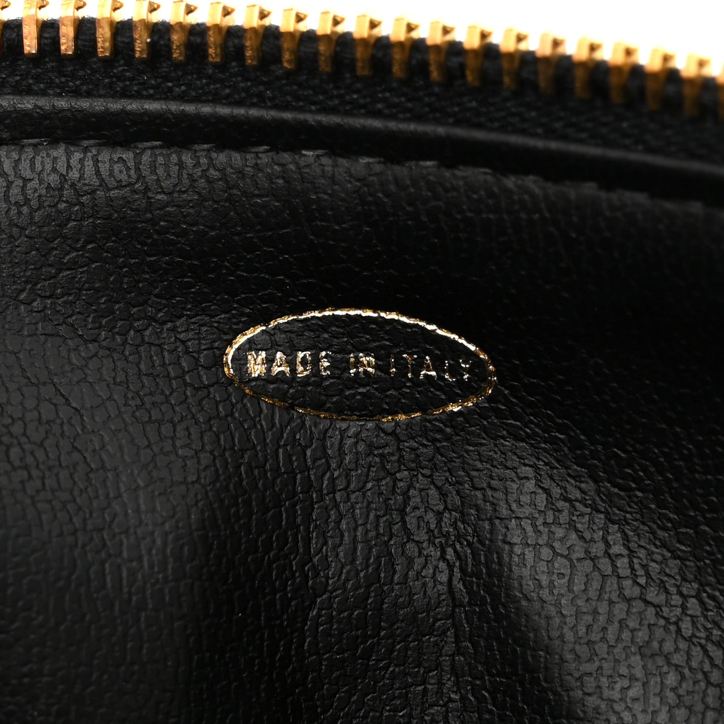 Lambskin Vanity Cosmetic Case Black