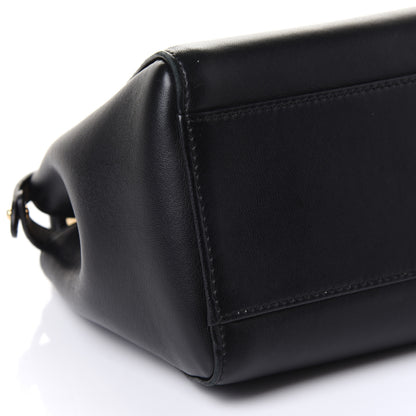 Fendi Nappa Mini Peekaboo Iconic Satchel Black 9 of 10