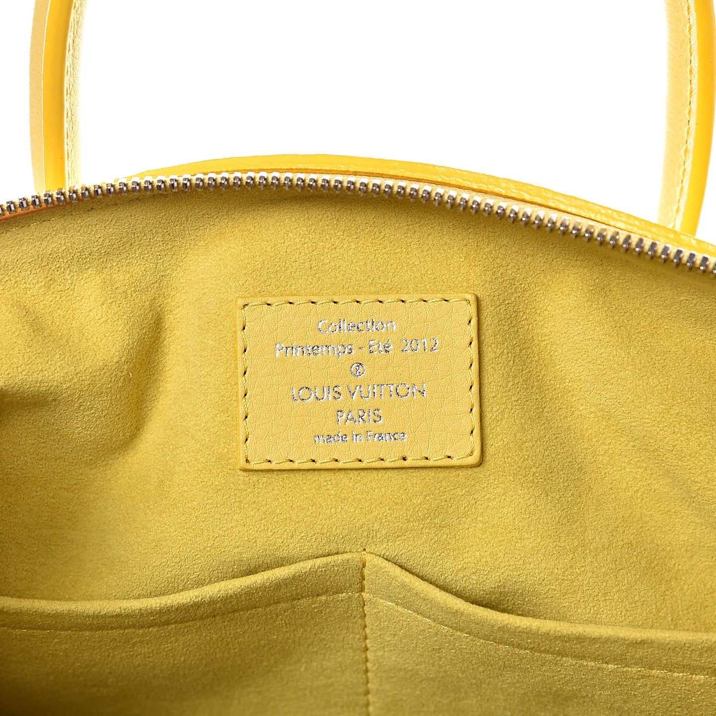 Monogram Denim Speedy Round Yellow