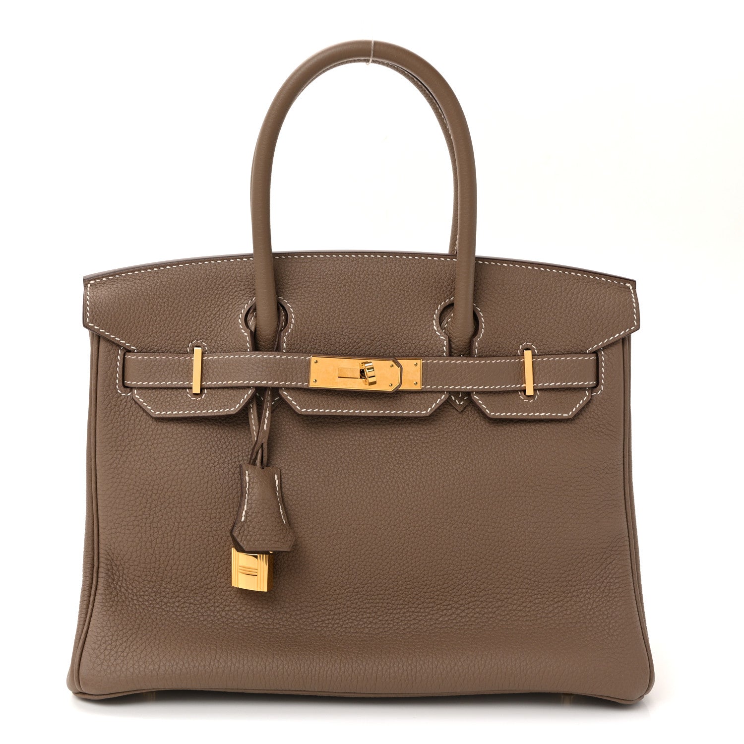 Hermes Togo Birkin 30 Etoupe 1 of 10
