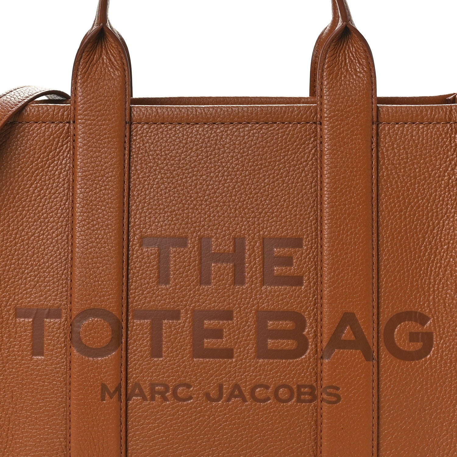 Marc Jacobs Grained Calfskin Medium The Tote Bag Argan Oil 7 of 10