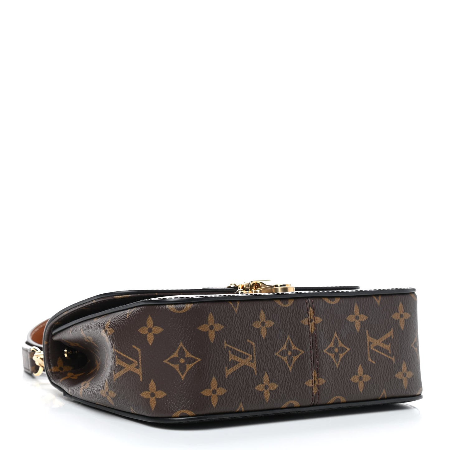 Patent Calfskin Monogram Cherrywood BB Black