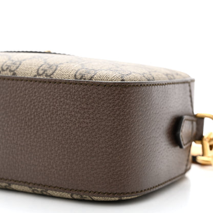 Gucci GG Supreme Monogram Web Neo Vintage Shoulder Bag Beige New Acero Crop 10 of 12