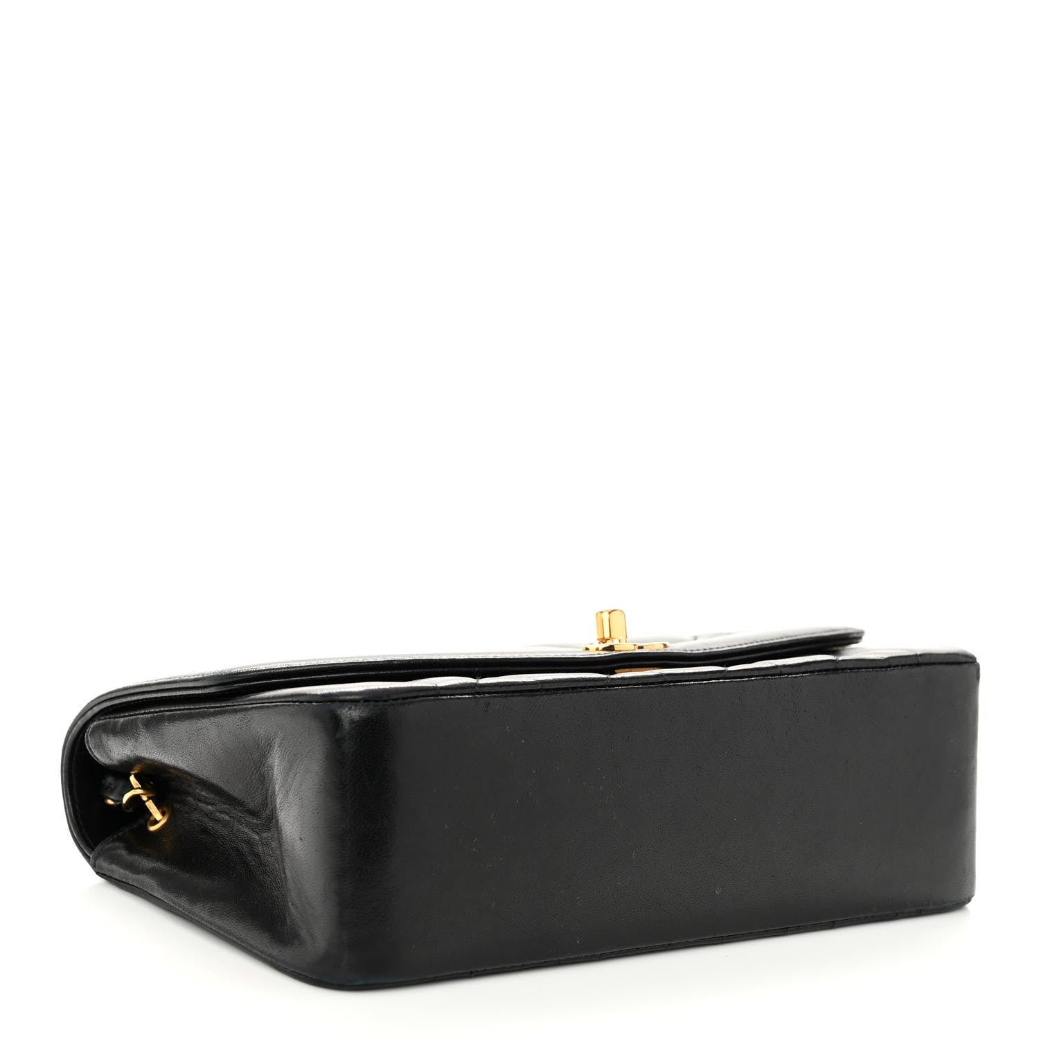 Chanel Lambskin Quilted Small Single Flap Black 4 of 12