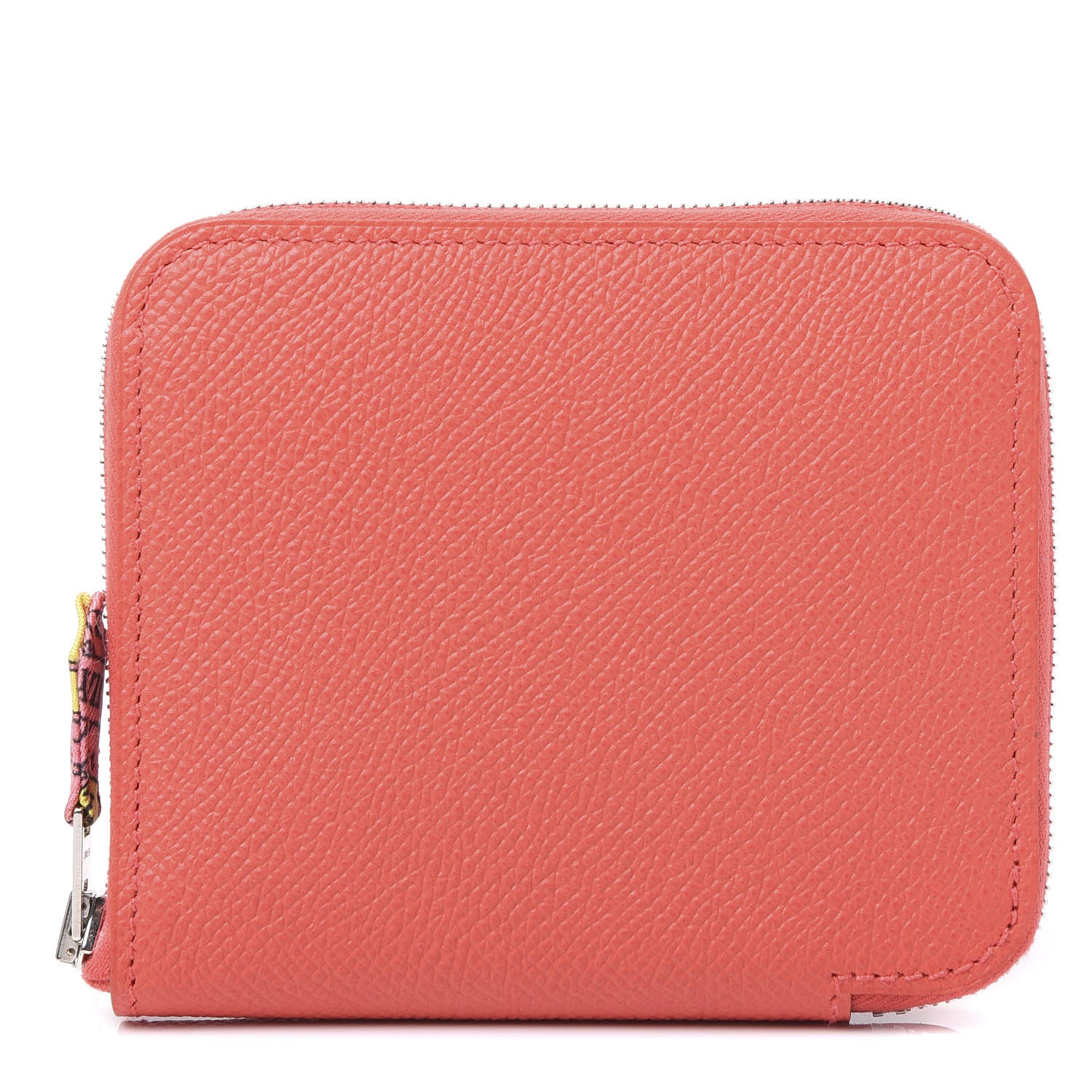 Hermes Epsom Silk'in Compact Wallet Rose Jaipur 1 of 8