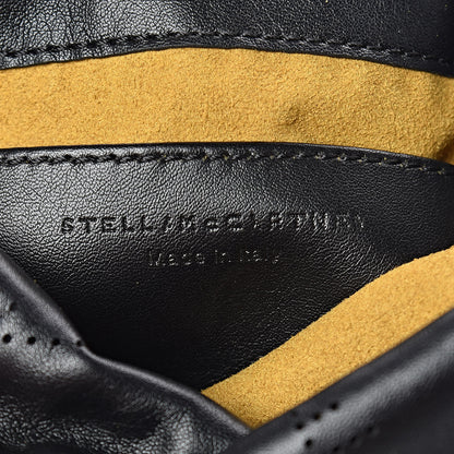 Stella McCartney Eco Alter Nappa Perforated Logo Mini Drawstring Backpack Black 6 of 10