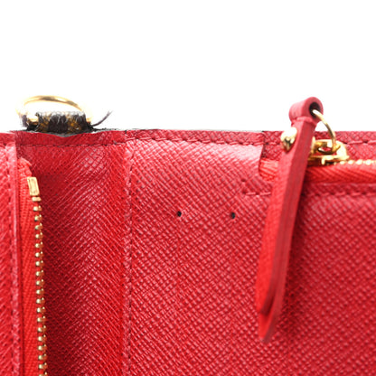 Louis Vuitton Monogram Insolite Wallet Red 8 of 9