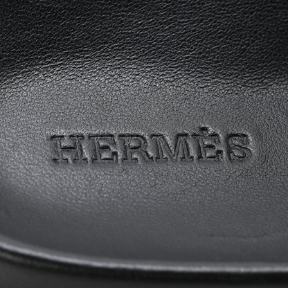 Hermes Calfskin Womens Chypre Sandals 36 White 8 of 10