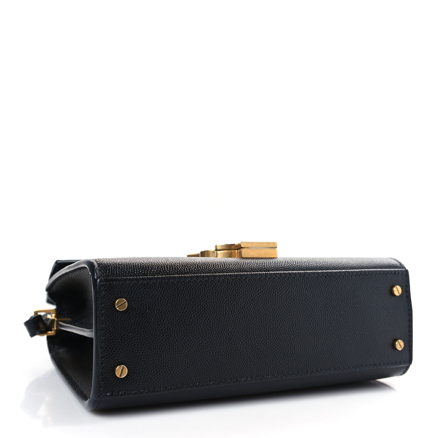 Grain de Poudre Mini Classic Monogram Cassandra Top Handle Black
