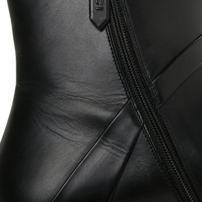 Gucci Calfskin Womens GG Ankle Boots 39 Black 10 of 11