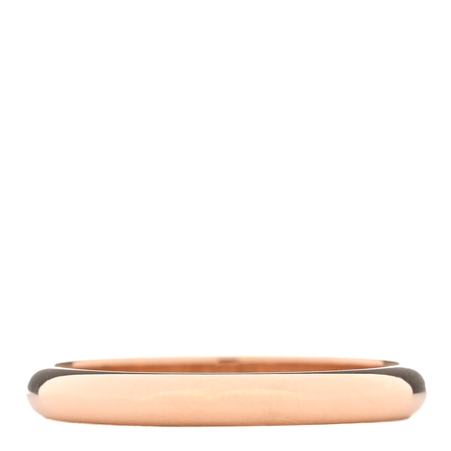 18K Pink Gold 2.5mm 1895 Wedding Band Ring 51 5.75