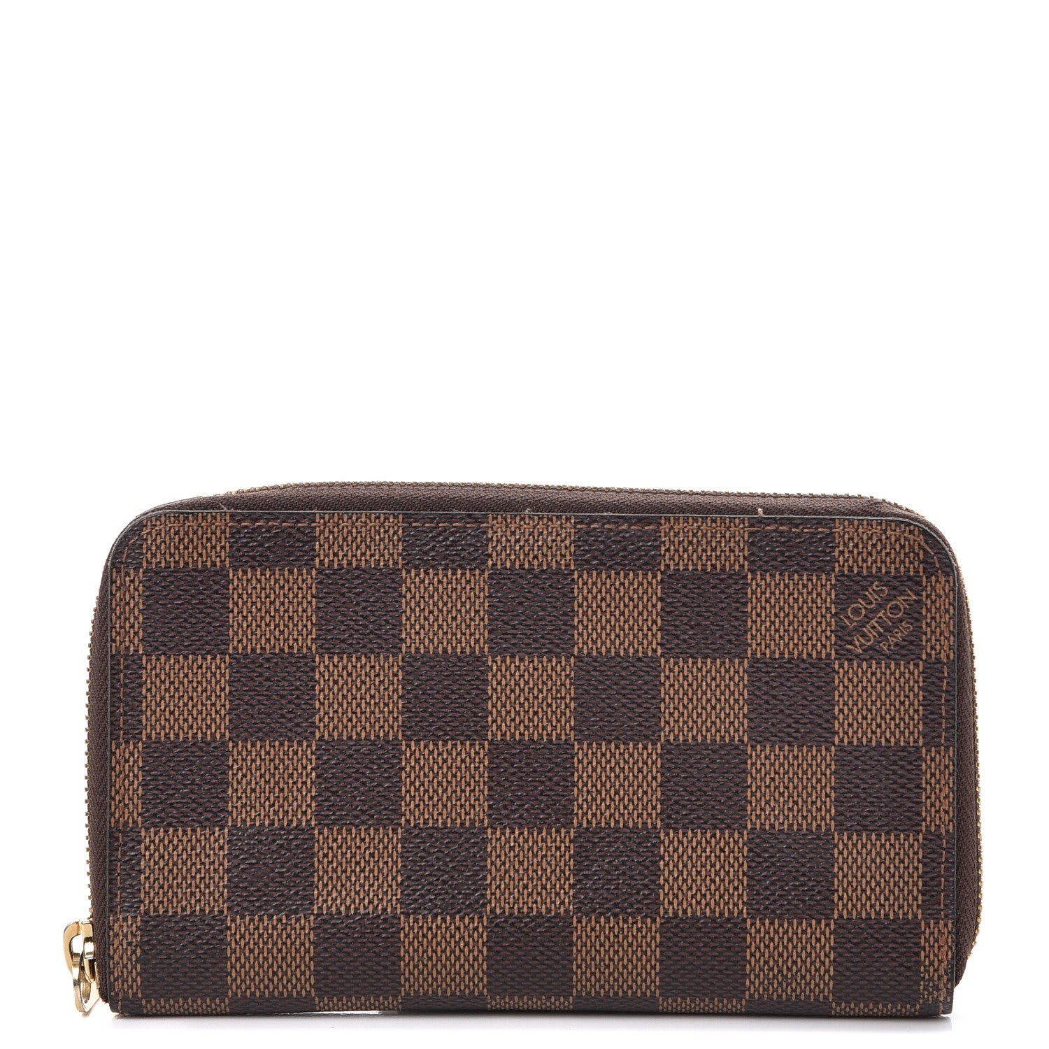 Louis Vuitton Damier Ebene Zippy Compact Wallet 1 of 9
