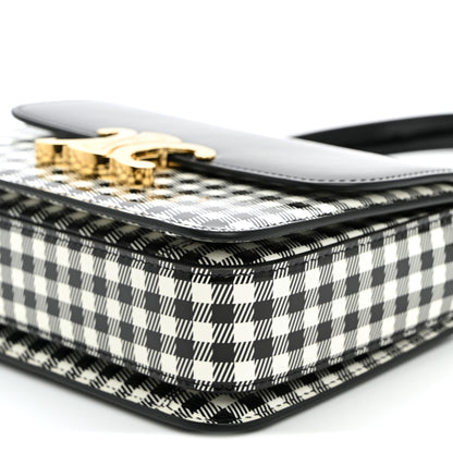 Celine Patent Teen Vichy Garance Black White 8 of 8