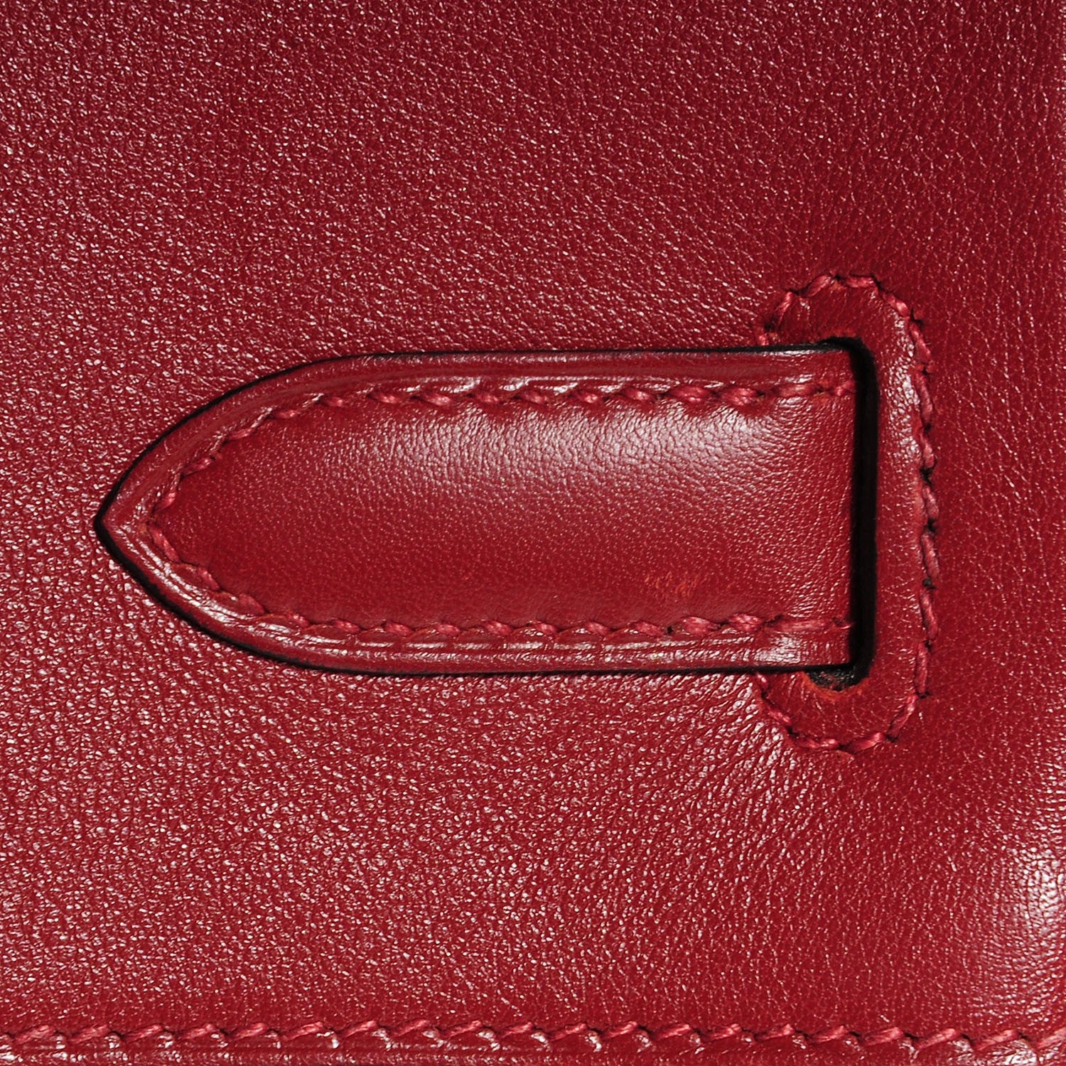 Hermes Toile Swift Birkin 30 Rouge H 3 of 24