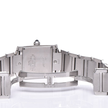 Cartier Stainless Steel 25mm Tank Francaise Quartz Watch 6 of 8