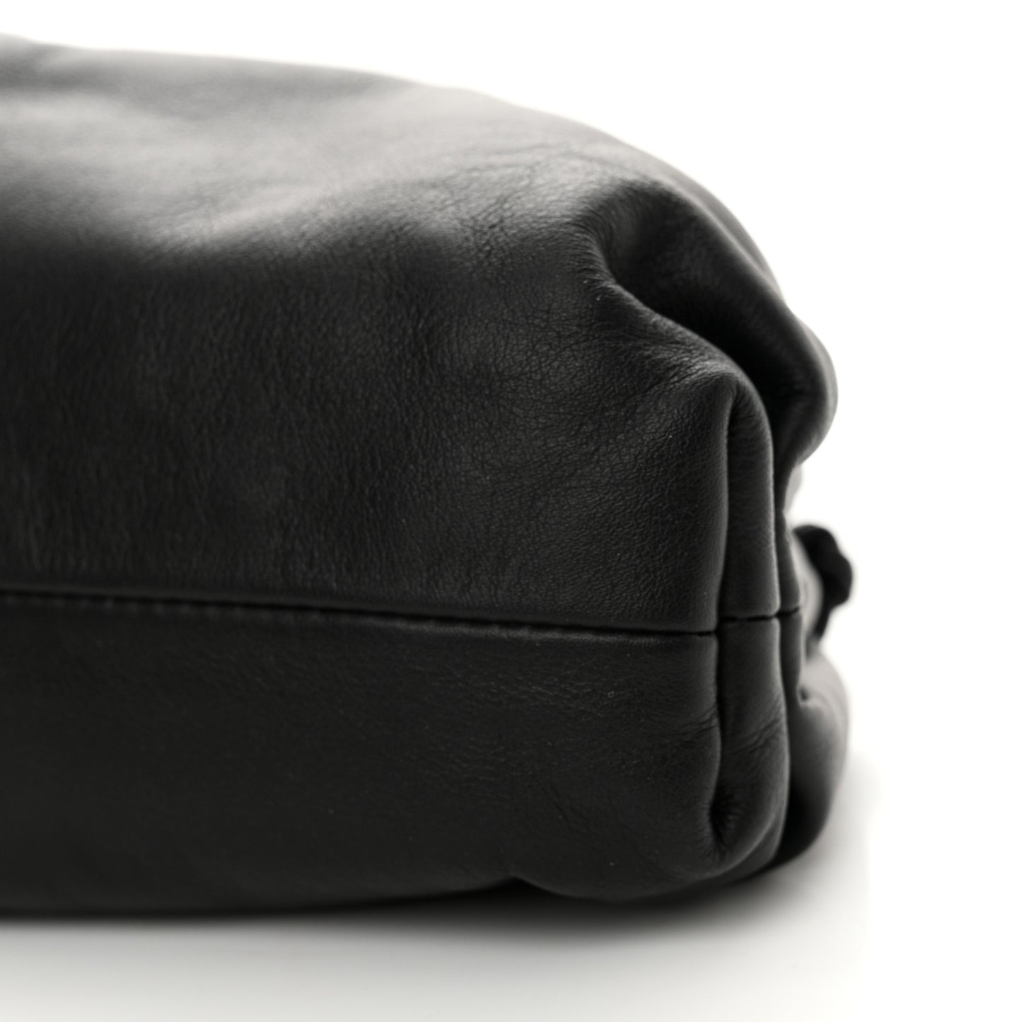 Butter Calfskin The Mini Pouch Black