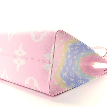 Louis Vuitton Monogram Escale Forte Dei Marmi Onthego GM Pastel 8 of 8