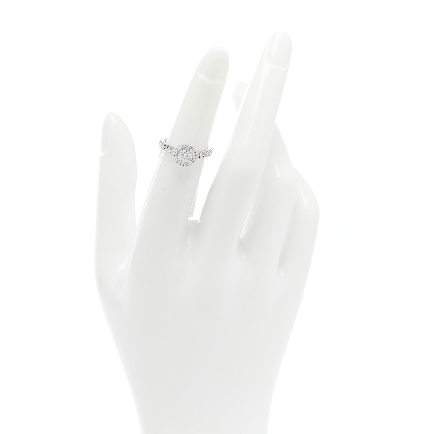 Platinum Diamond .40ct Destinee Engagement Ring 47 4
