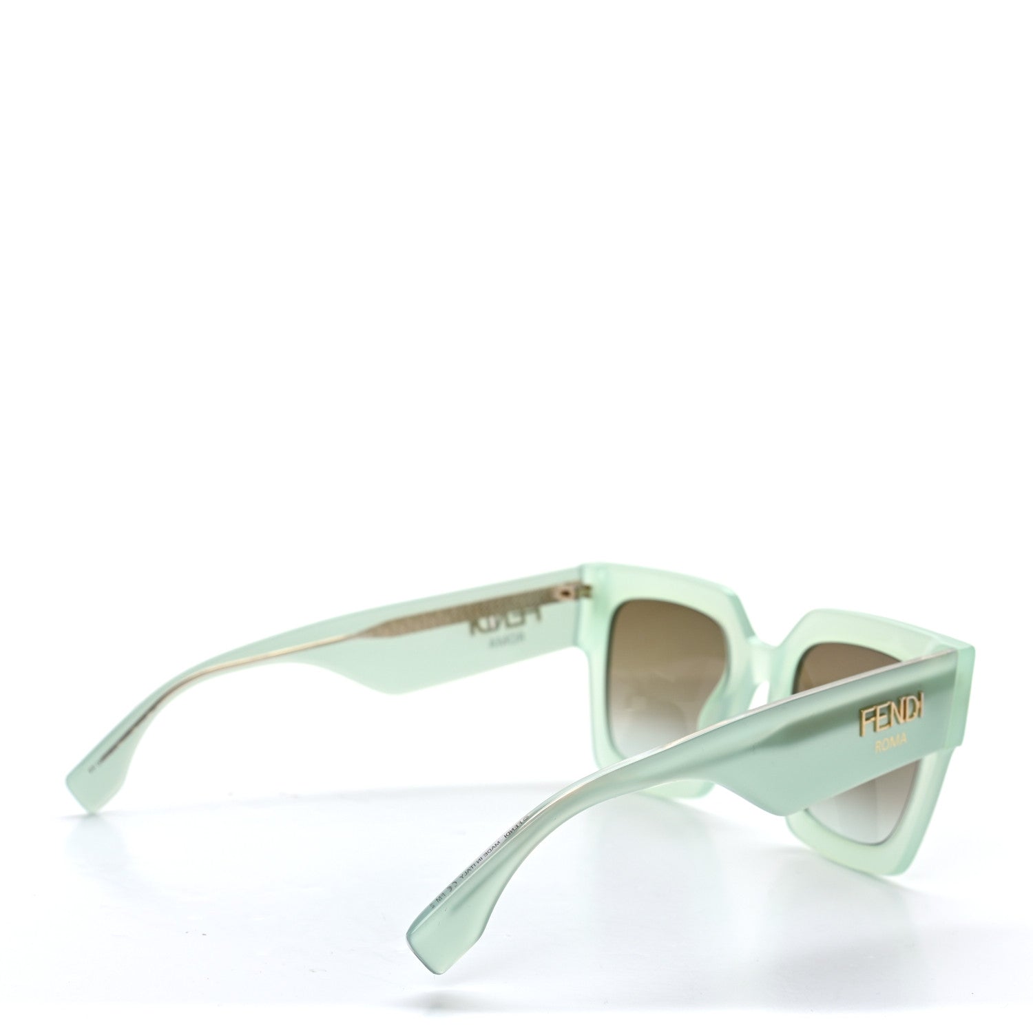 Fendi Acetate FF Sunglasses FF 0436/G/S Green 4 of 7