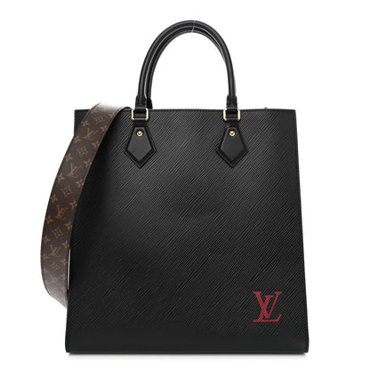 Louis Vuitton Epi Sac Plat PM Black 1 of 9