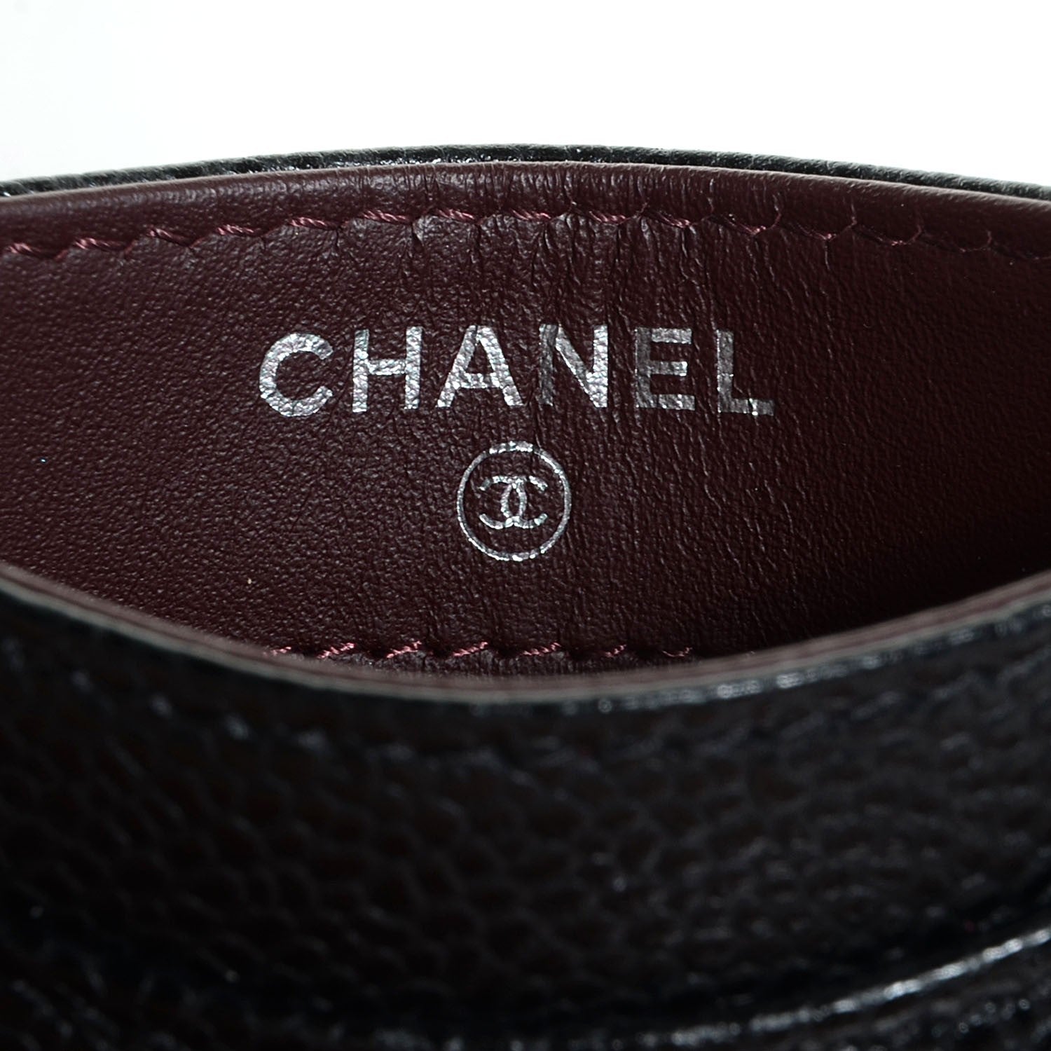 Chanel Caviar Quilted Card Holder Black 7 of 10