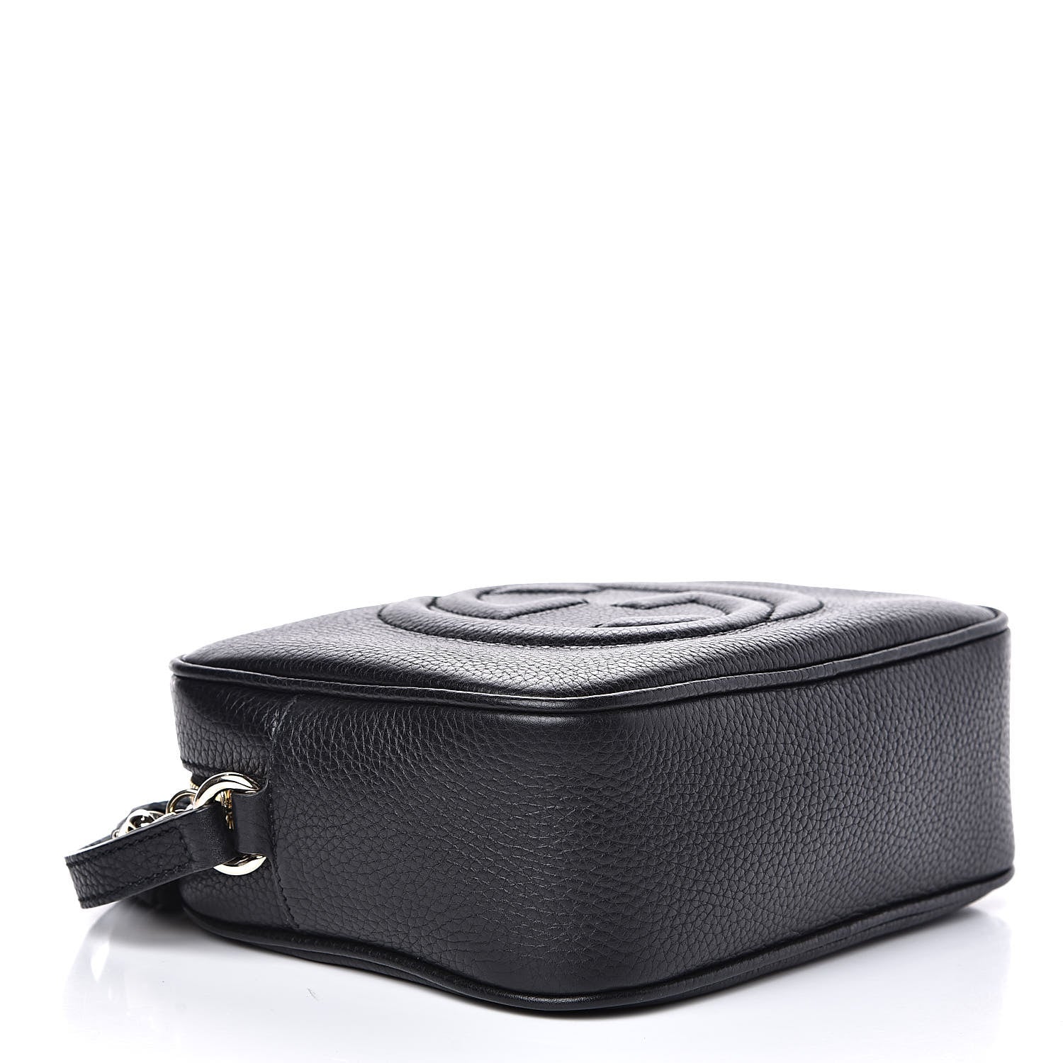 Gucci Pebbled Calfskin Small Soho Disco Bag Black 4 of 11