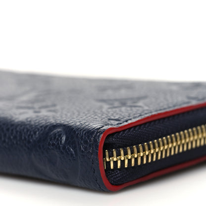 Louis Vuitton Empreinte Clemence Wallet Marine Rouge 9 of 9