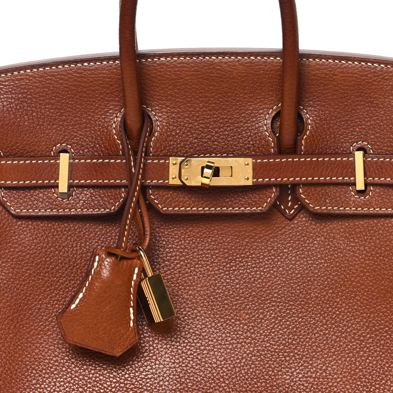 Hermes Natural Barenia Faubourg Birkin 25 Fauve 8 of 12