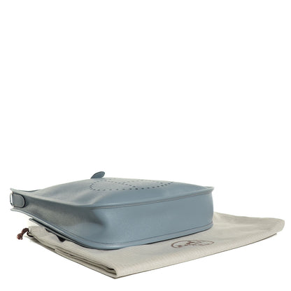 Hermes Epsom Evelyne III PM Bleu Lin 4 of 14