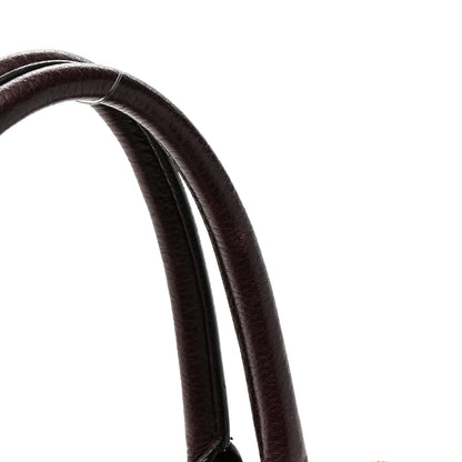 Mulberry Classic Grained Calfskin Alice Satchel Oxblood 11 of 20