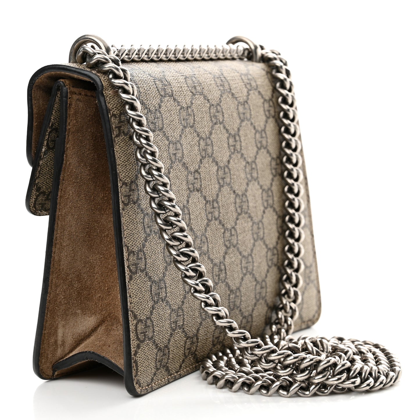 GG Supreme Monogram Mini Dionysus Shoulder Bag Taupe