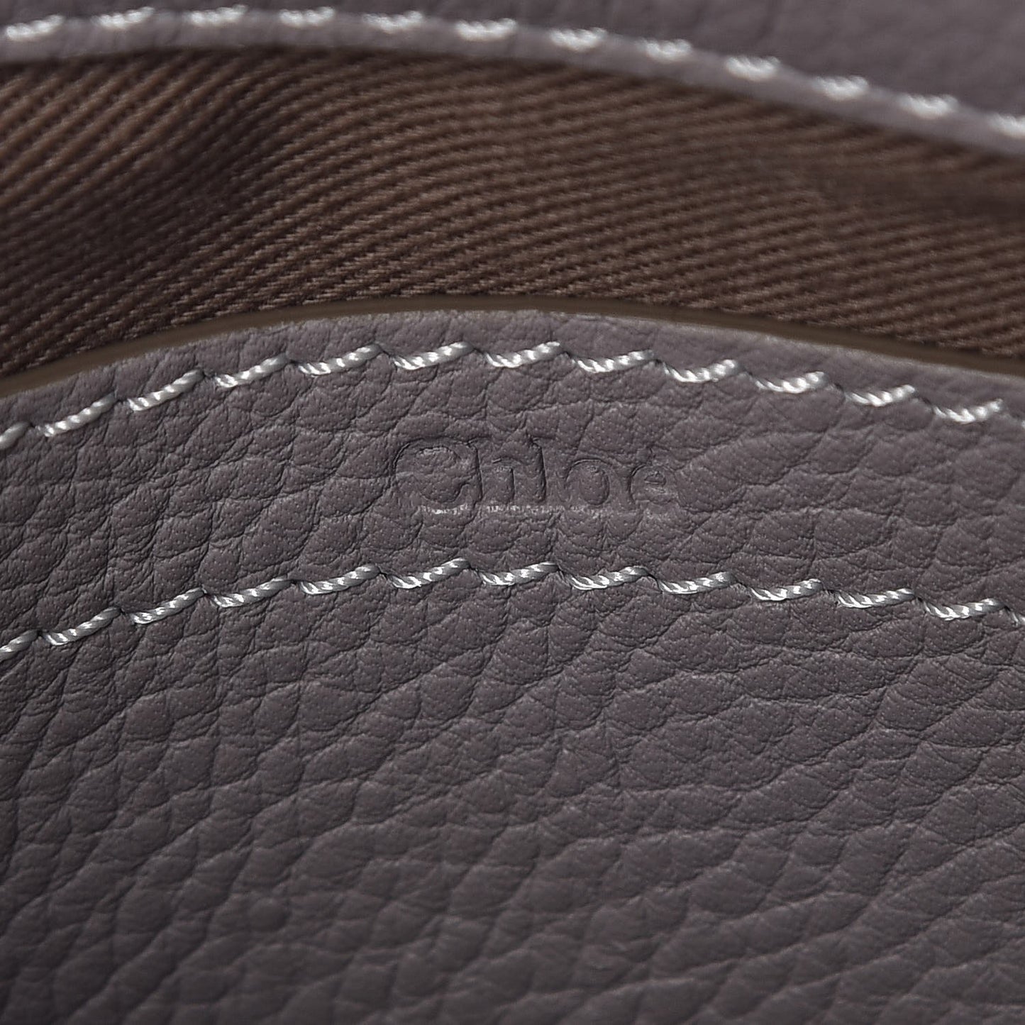 Calfskin Mini Marcie Round Crossbody Bag Cashmere Grey