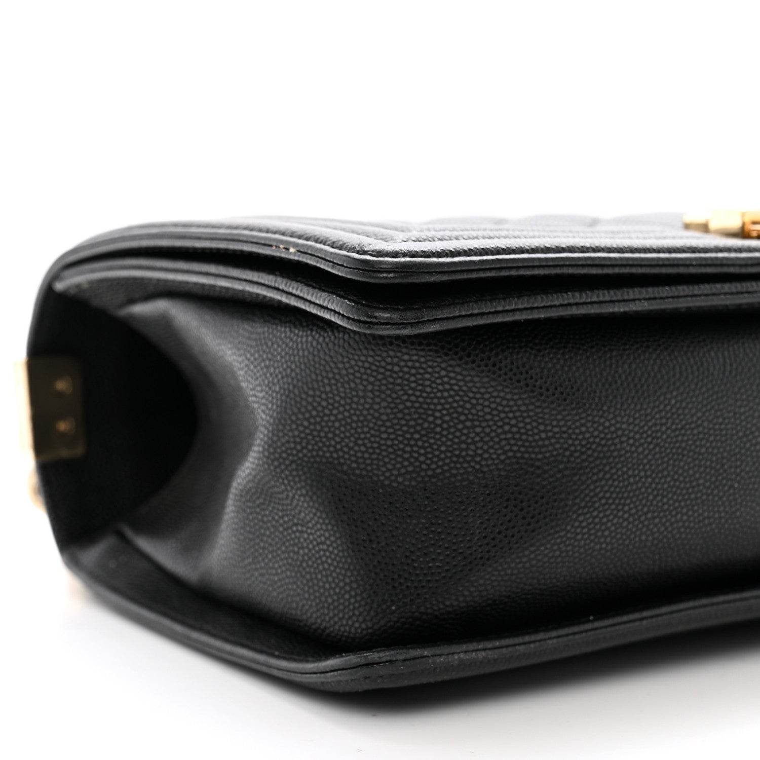 Chanel Caviar Quilted Medium Boy Flap Black 9 of 10