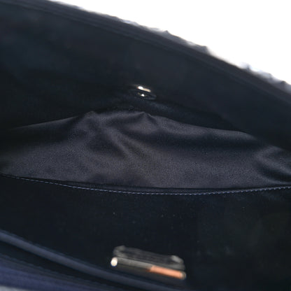 Chanel Sequin Medium Flap Blue Blue White 5 of 12