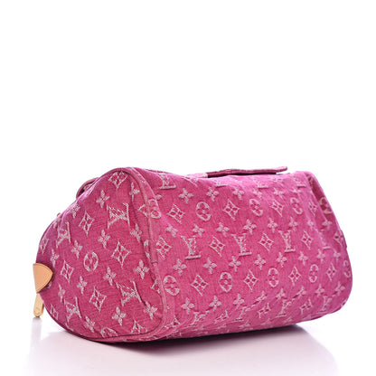 Louis Vuitton Monogram Denim Neo Speedy Fuchsia 4 of 10
