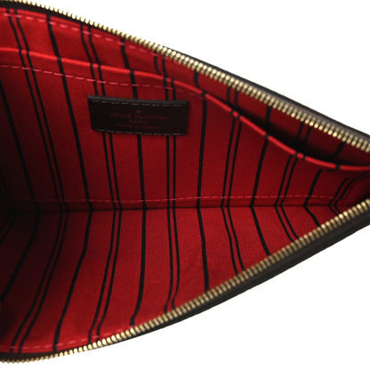 Louis Vuitton Damier Ebene Neverfull MM GM Pochette 4 of 5