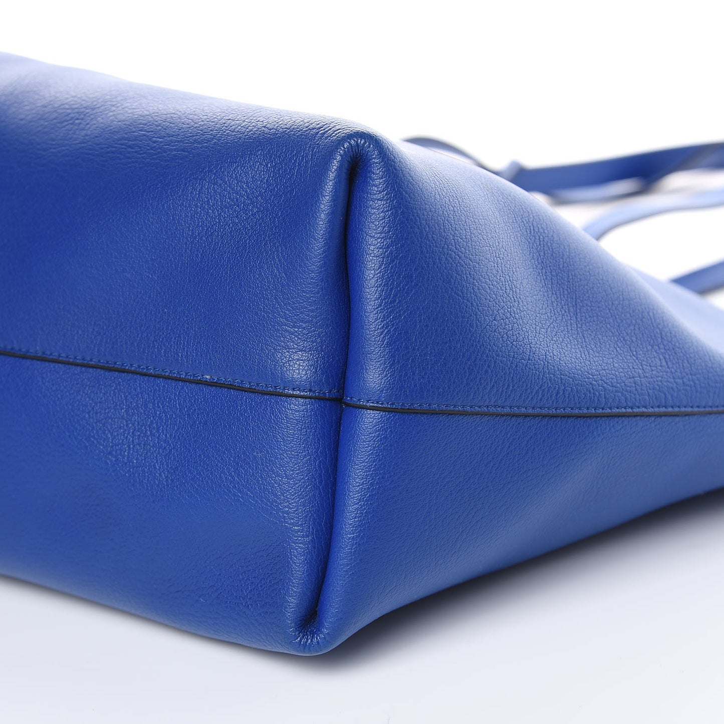 Calfskin Large Shopping Tote Ultramarine