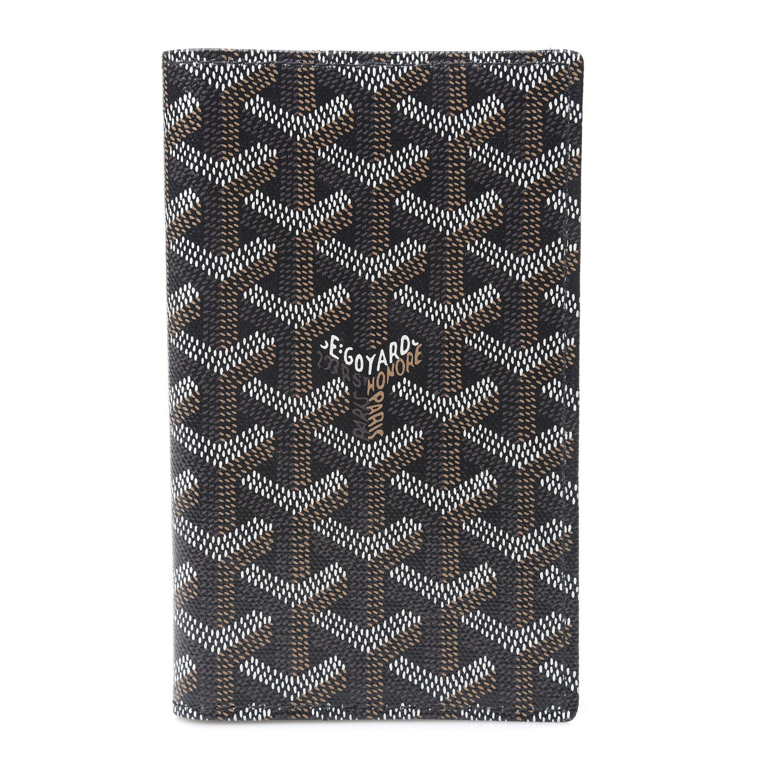 Goyard Goyardine Passport Holder Black 1 of 5