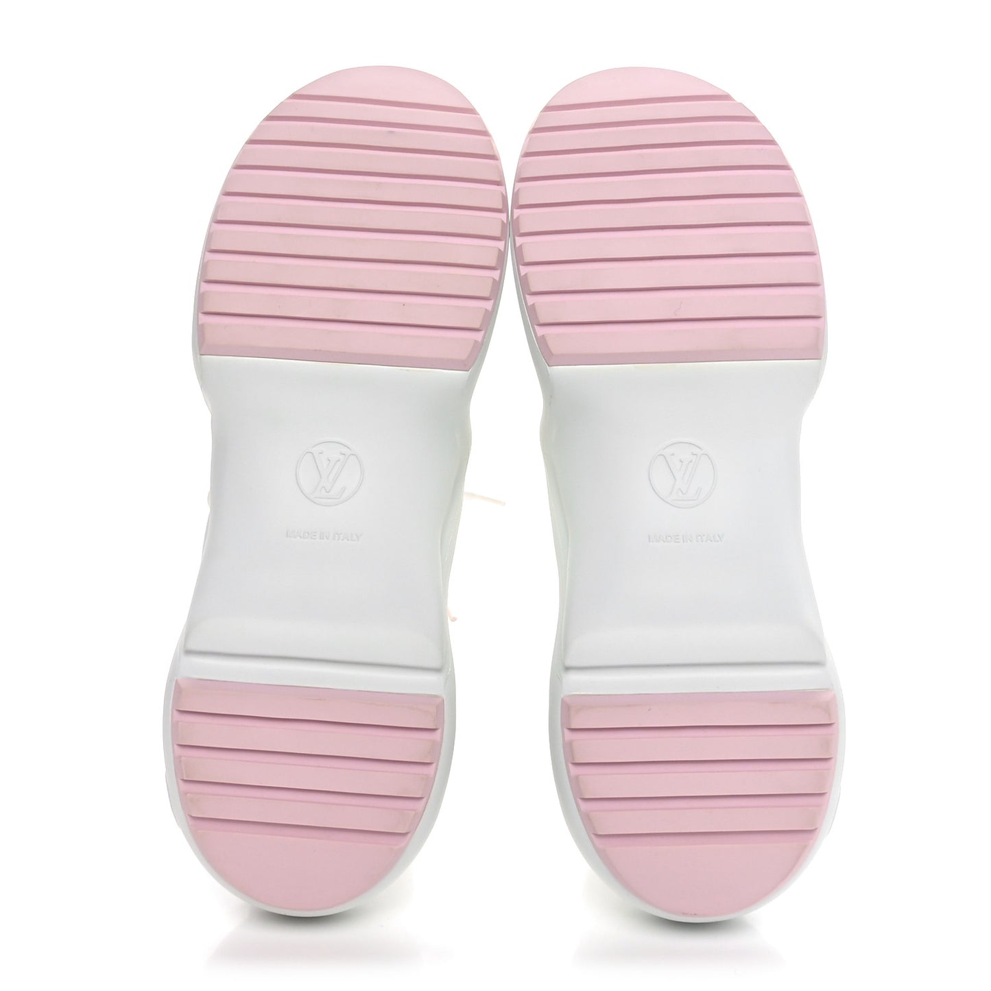 Calfskin Nylon LV Archlight Sneakers 41 Rose Clair Pink