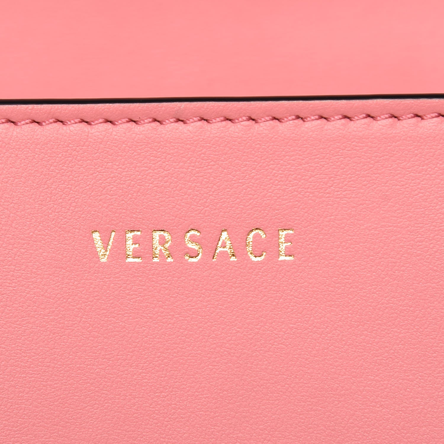 Versace Calfskin Embellished Icon Small Crossbody Bag Pink 8 of 10