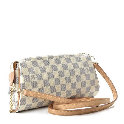 Louis Vuitton Damier Azur Eva Clutch 3 of 10
